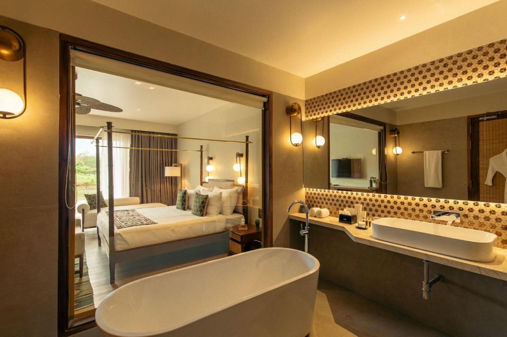 Bathtub Hotel Room Oleander Farms Karjat Bathtub Hotel Room Oleander Farms Karjat