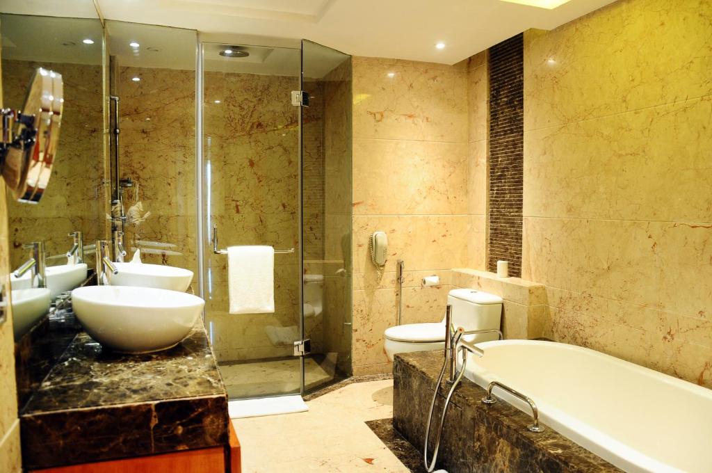 Radisson Blu Plaza Delhi Airport Mahipalpur with Bathtub Radisson Blu Plaza Delhi Airport Mahipalpur with Bathtub