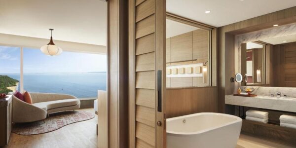 Romantic Hotel Room with Bathtub Taj Cidade de Goa Horizon, Panjim Goa