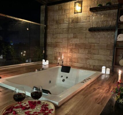 Romantic Jacuzzi Room Touchwood Villa Karjat Khalapur