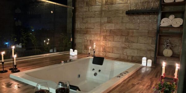 Romantic Jacuzzi Room Touchwood Villa Karjat Khalapur